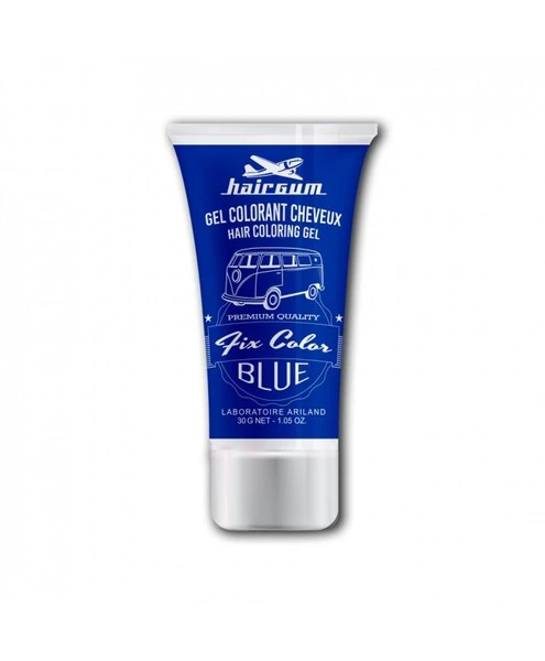 Gel Colorant Fix Color Bleu Hairgum 30g 3 Gel Colorant Fix Color Bleu Hairgum 30g