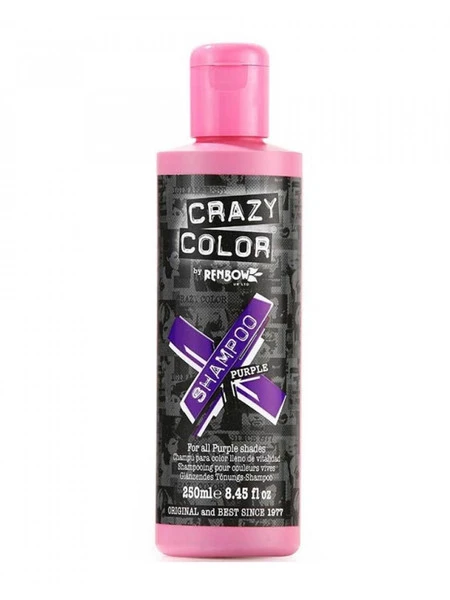 Crazy Color Shampoing Violet 250ml 3 Crazy Color Shampoing Violet 250ml