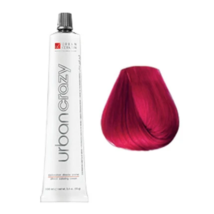 Coloration Urban Crazy Rouge Urban Keratin 100ml 3 Coloration Urban Crazy Rouge Urban Keratin 100ml
