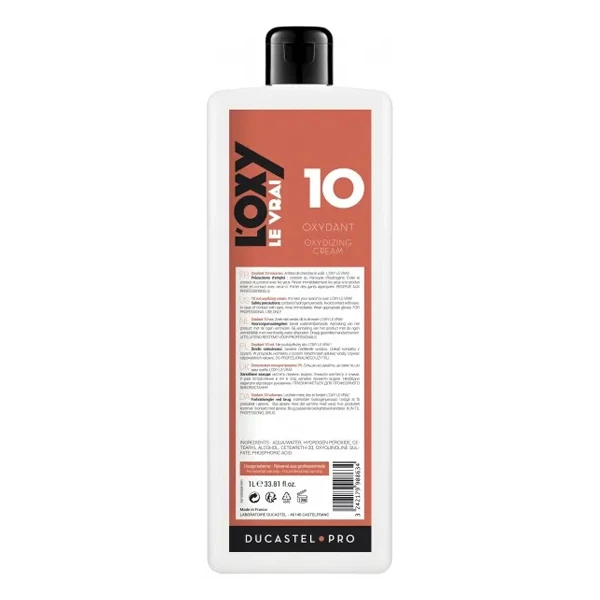 Oxydant Crème Stabilisé OXY10 10Vol. 1000ml New&Beauty 3 Oxydant Crème Stabilisé OXY10 10Vol. 1000ml New&Beauty