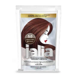 Kit De Coloration Permanente JALIA 5.0 Châtain Clair
