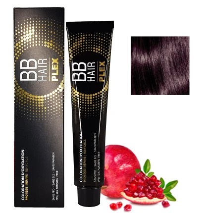 BB Hair Plex N°4.22 Châtain Violine Intense 100ml 3 BB Hair Plex N°4.22 Châtain Violine Intense 100ml