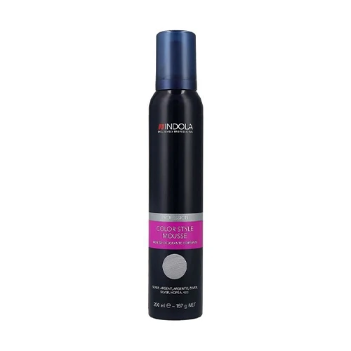 Mousse Colorante Coiffante Argent Indola Schwarzkopf 200ml 3 Mousse Colorante Coiffante Argent Indola Schwarzkopf 200ml