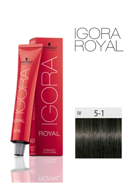 Igora Royal N° 5,1 60ml 3 Igora Royal N° 5,1 60ml