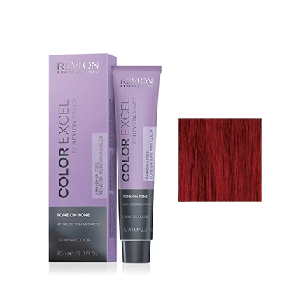 Color Excel Sans Ammoniaque By Revlonissimo N°77.60 Rouge Clair Intense 3 Color Excel Sans Ammoniaque By Revlonissimo N°77.60 Rouge Clair Intense