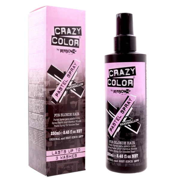 Crazy Color Pastel Spray Marshmallow 250ml 3 Crazy Color Pastel Spray Marshmallow 250ml